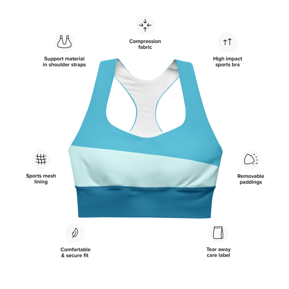 Longline Sports Bra - Image 2