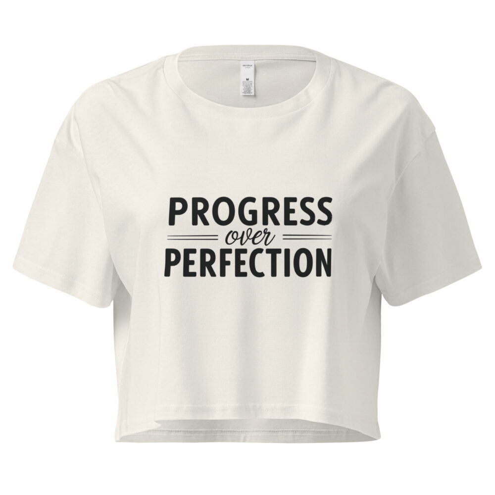 Progress Perfection Women’s Crop Tee - Image 4