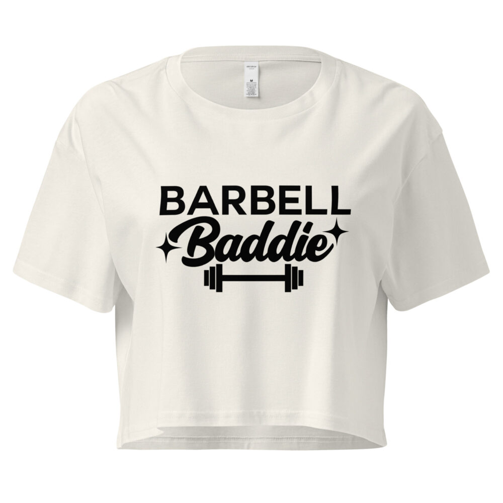Babell Baddie Gym Crop Tee - Image 5