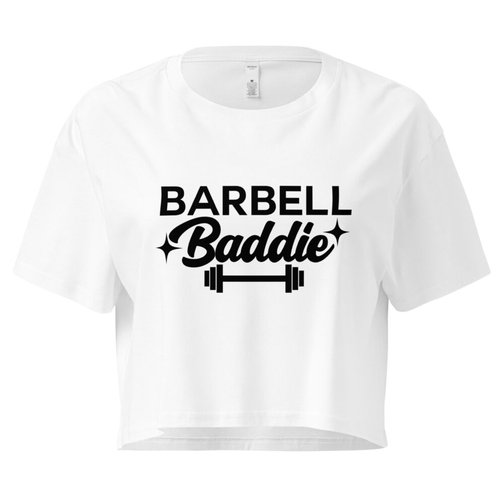 Babell Baddie Gym Crop Tee - Image 6
