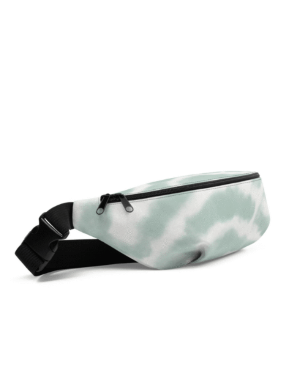 Green Tie-Dye Fanny Pack