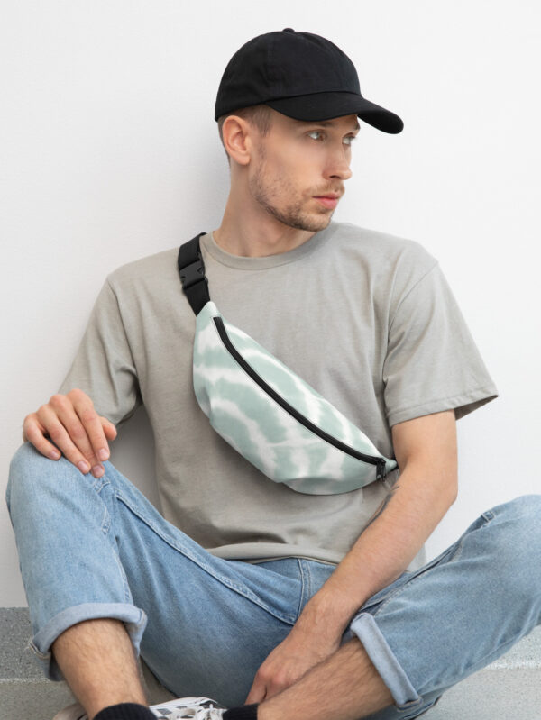 Green Tie-Dye Fanny Pack - M/L